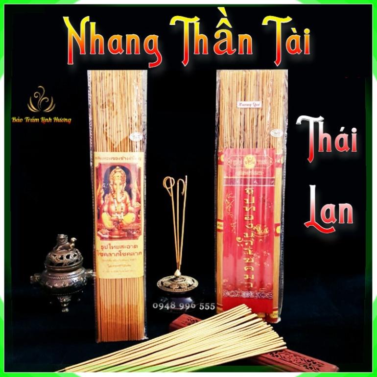 Hương Nhang Thần Tài Thái Lan - Hương Sạch Ít Khói Cuộn Tàn Tài Lộc