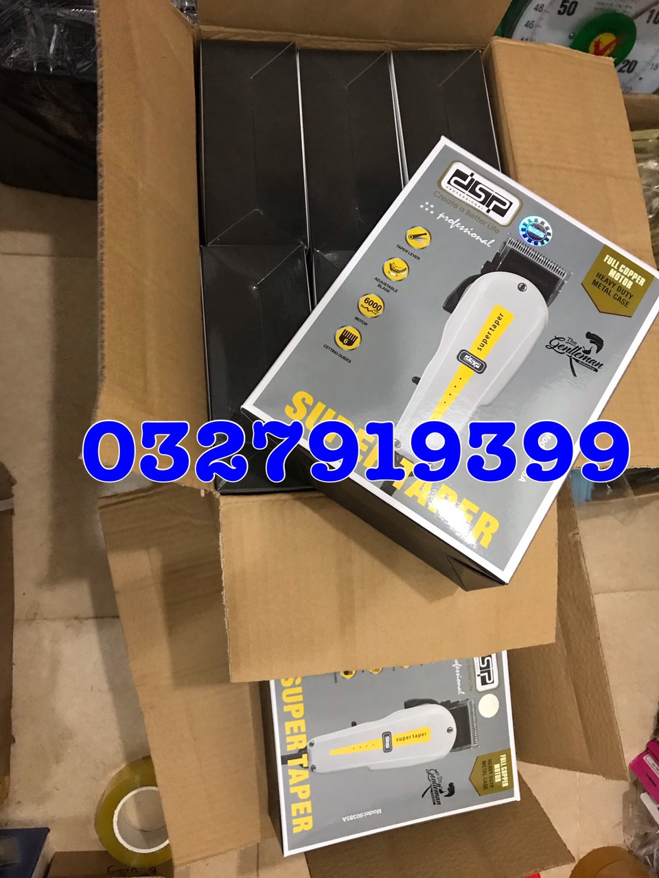 Tông đơ cắt tóc cắm điện DSP 90464 -công suất 10W
