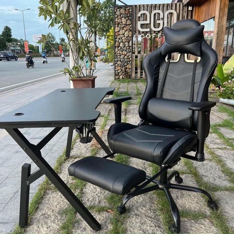 Ghế Gaming tặng kèm gối Masage FDW 7188- bản 2022 tay 3D chân thép đúc chịu lực 132kg ngả lưng 180° bảo hành 24 tháng