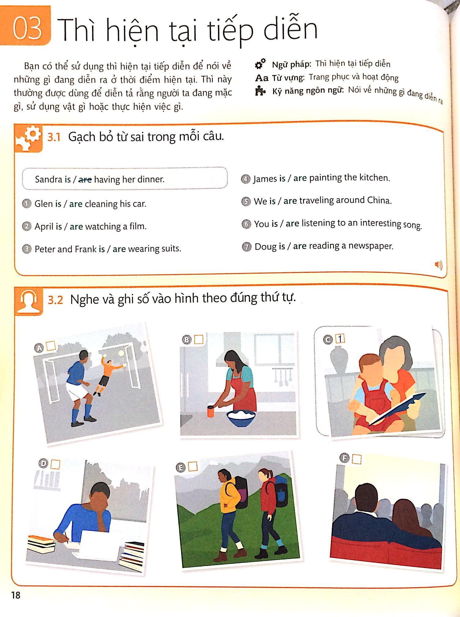 Sách Tiếng Anh Cho Mọi Người - English For Everyone Level 2 Beginner Practice Book (Kèm CD)