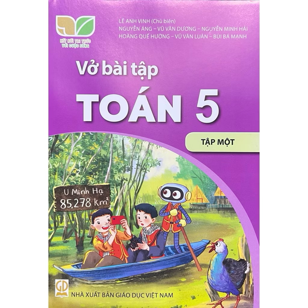 Sách - Sgk vở bài tập toán 5 tập một - kết nối tri thức với cuộc sống