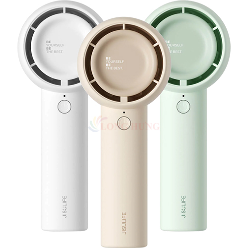 Quạt mini tích điện cầm tay Jisulife 2 in 1 Handheld Fan Life5 FA42 2000mAh - Hàng chính hãng