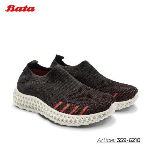 Giày sneaker trẻ em Thương hiệu Bata màu đen 359-6218