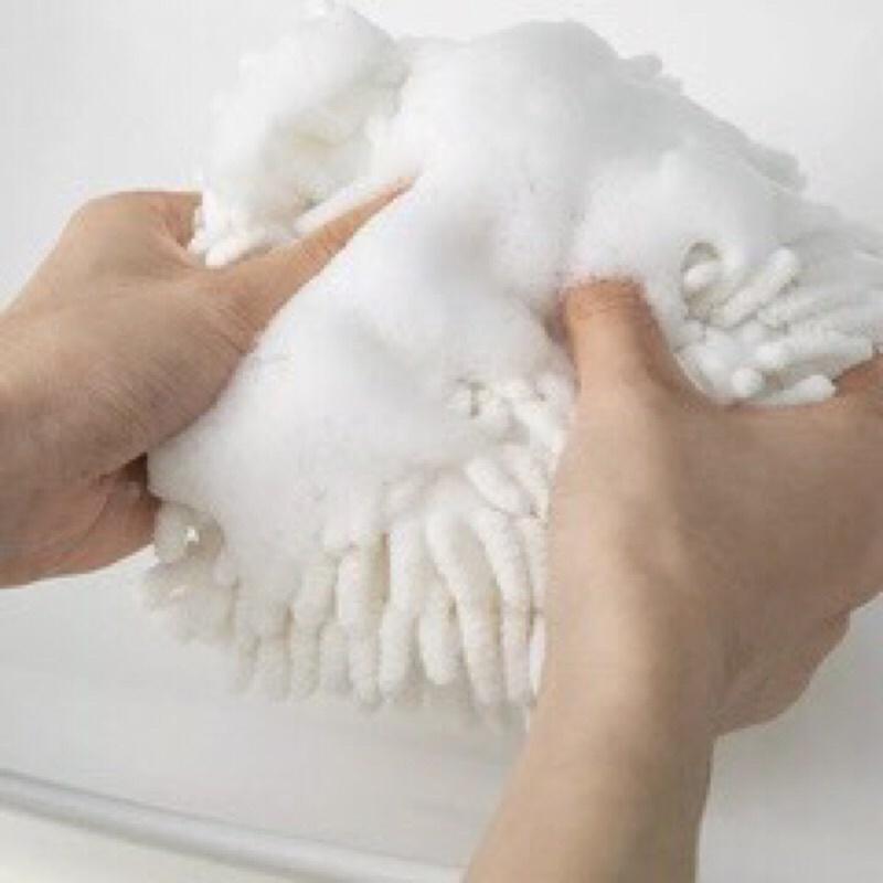 Khăn lau tay thấm hút mạnh dễ giặt có móc treo - màu ngẫu nhiên