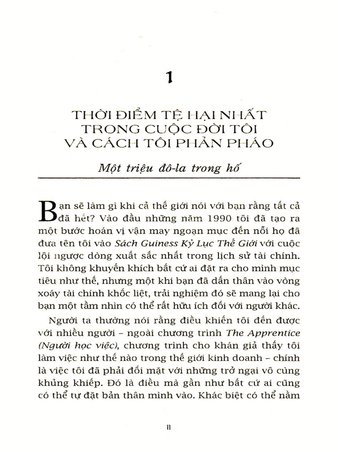 Đừng Bao Giờ Bỏ Cuộc (Donald Trump) - TRẺ