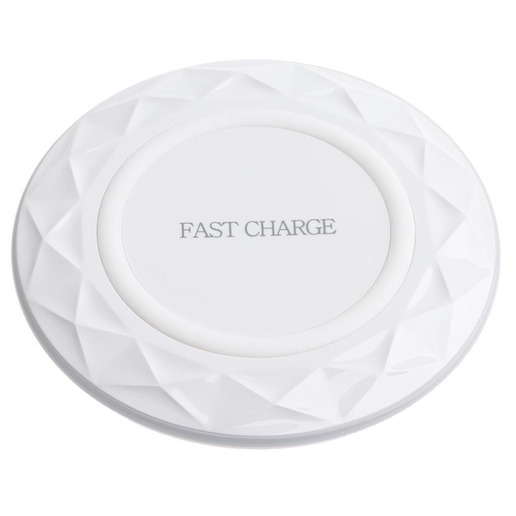 Thin Wireless Charger Charging Pad Fast Charge Base Stand Holder