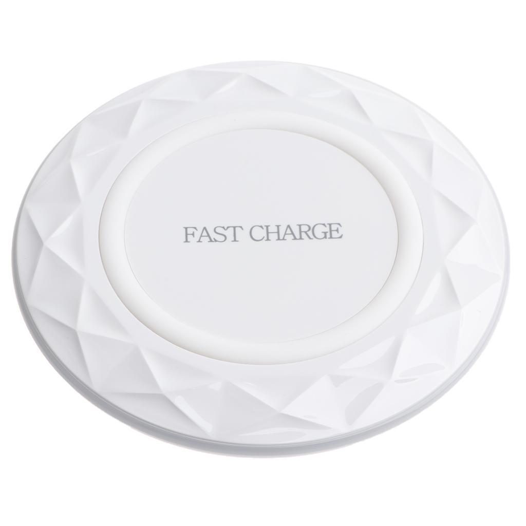 Ultra Thin Wireless Charger Charging Pad Fast Charge Base Stand Holder