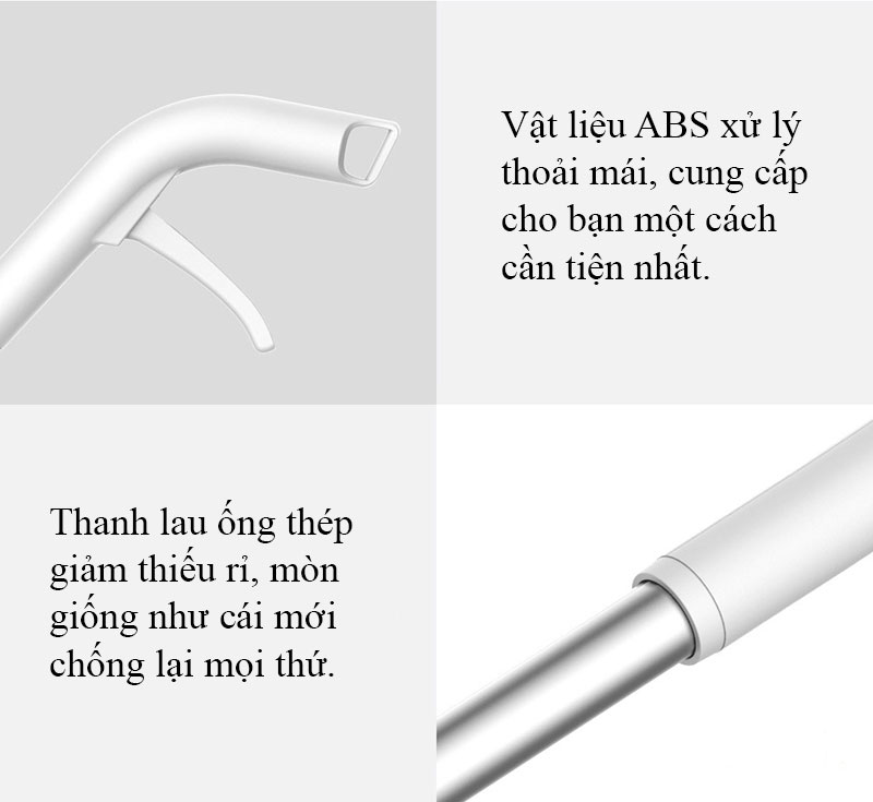 Cây Lau Nhà Xiaomi Deerma TB880 lau khô và ướt - Hàng Nhập Khẩu