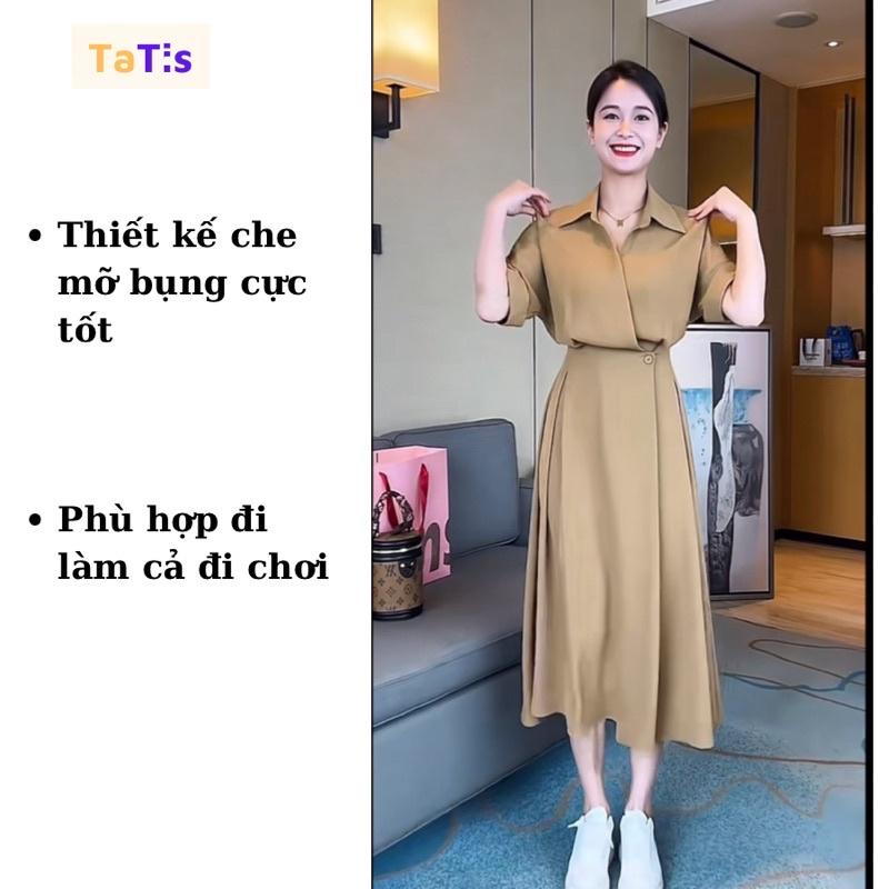 Đầm Trung Niên Cho Mẹ Dự Tiệc Sang Trọng, Váy Nữ Công Sở Bigsize