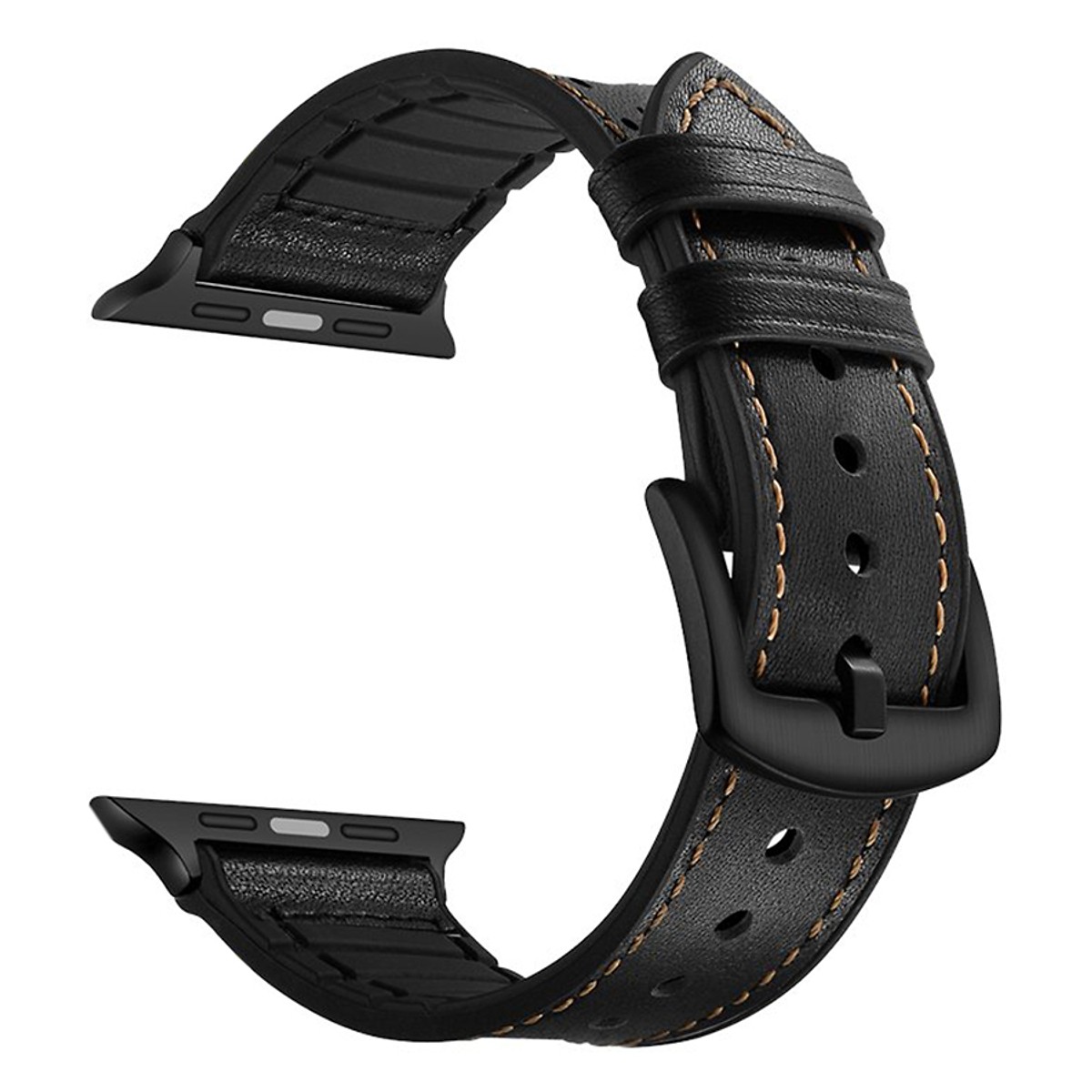 Dây da dành cho đồng hồ Apple Watch chất liệu da bò thật cao cấp mẫu 01