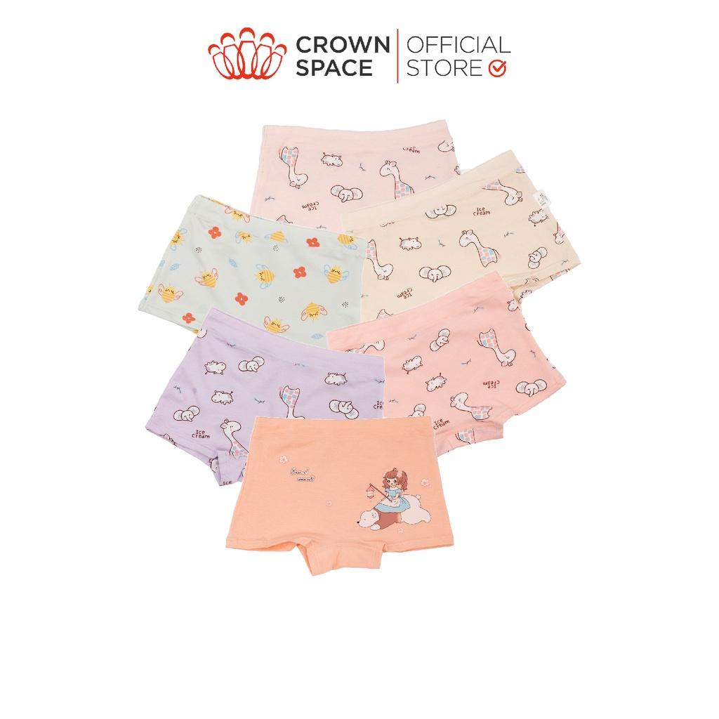 Set Combo 2 Quần Chip Ngẫu Nhiên Cho Bé CrownSpace CK802030 – Cotton Thoáng Mát, Kháng Khuẩn Cho Bé