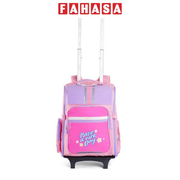 Ba Lô Cần Kéo Have A Nice Day - Mr.Vui 1042 - Màu Hồng