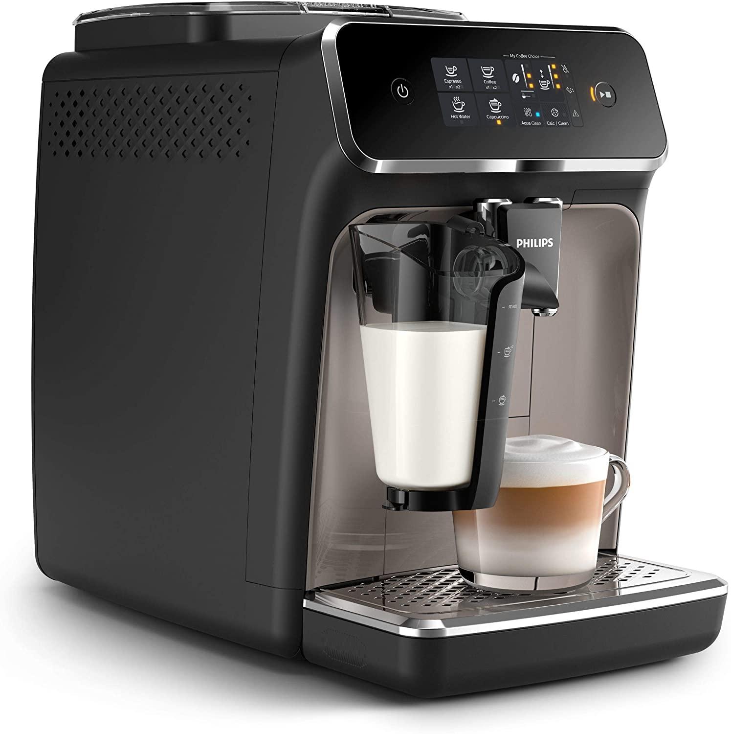 Máy Xay Pha Cà Phê Tự Động Philips EP2235/40, Coffee Machine, Máy Pha Cafe, Cappuccino, Espresso, 15Bar, Nhập Khẩu