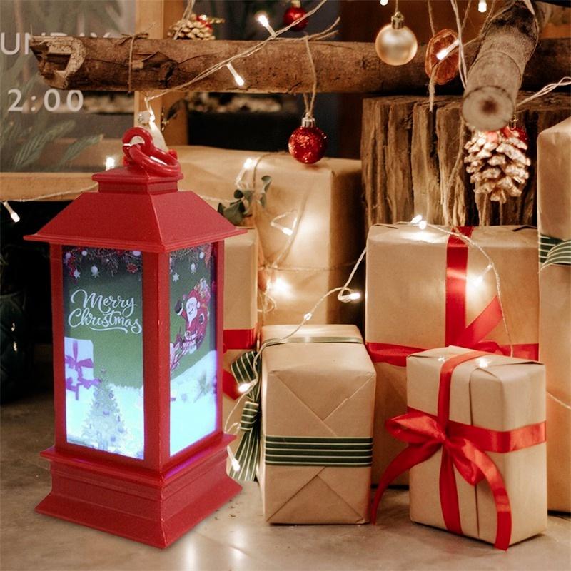 Đèn LED trang trí giáng sinh hình ông già Noel/người tuyết/tuần lộc