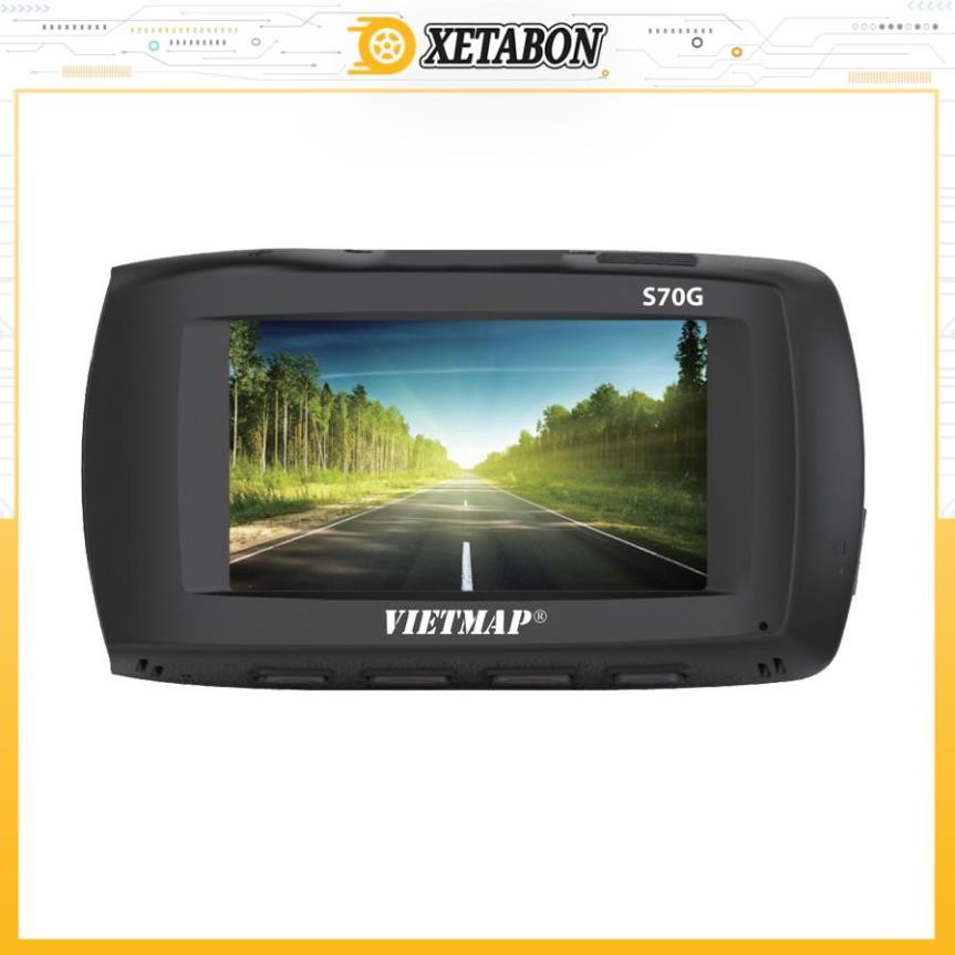 VIETMAP PAPAGO S70G - Camera Hành Trình Ô tô Chống Thấm Nước, Cảm Biến Ảnh Của Sony, Bản Đồ Vietmap S1 + Thẻ 32G