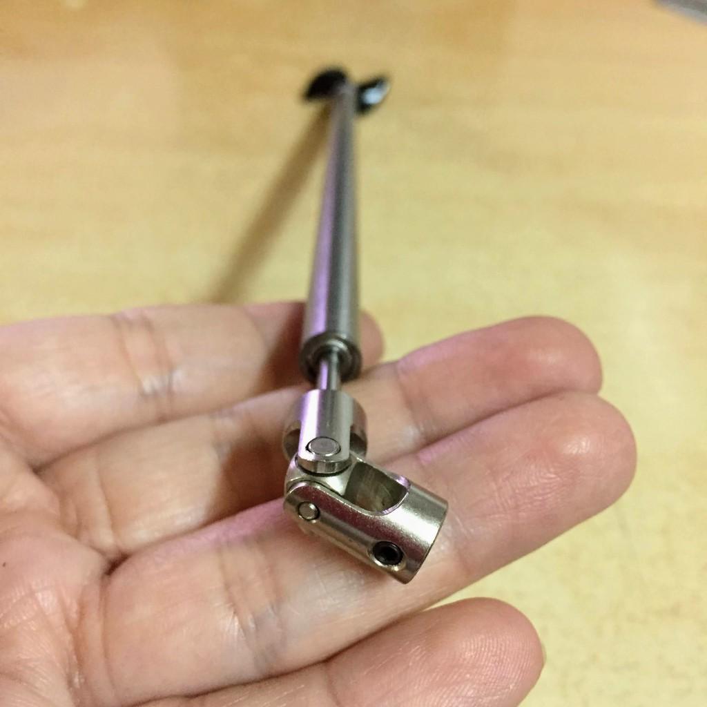 Trục chân vịt kèm trục chuyển động và chân vịt 2 lá 3x32mm