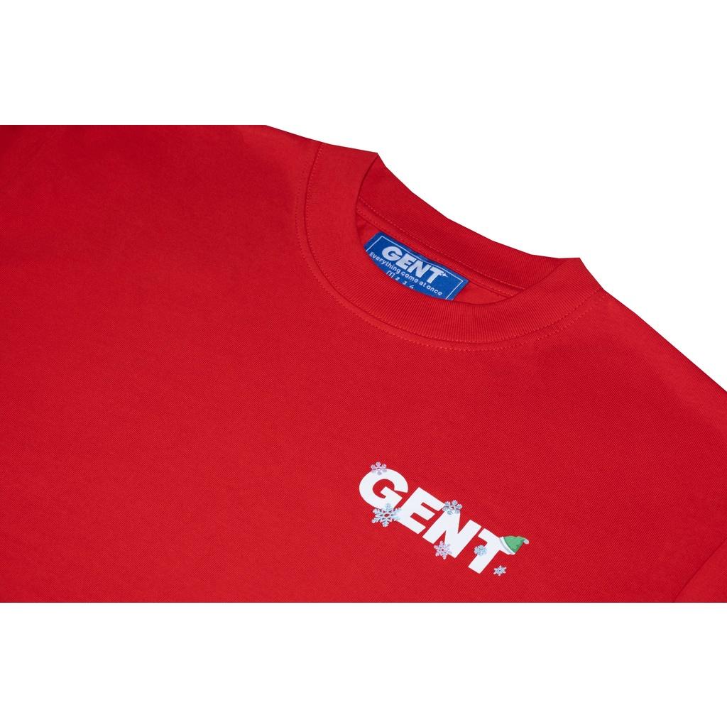 Áo thun Xmas GenT Flake - Red