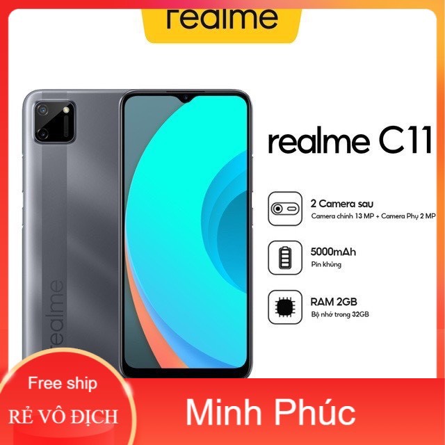 Điện Thoại Realme C11 (2GB/32GB) - Hàng Chính Hãng