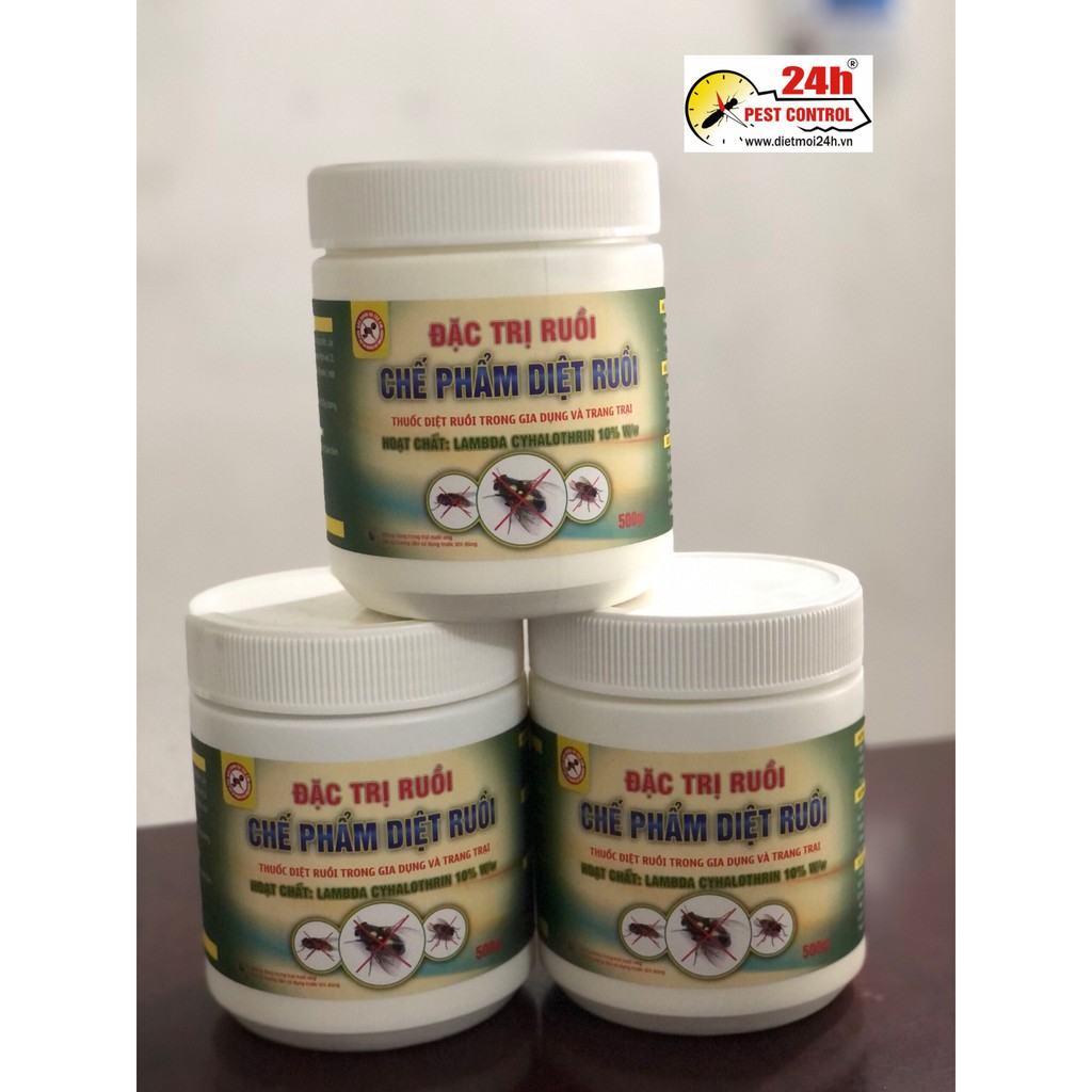 Chế phẩm diệt ruồi trong gia dụng và trang trại - Hộp 500gr