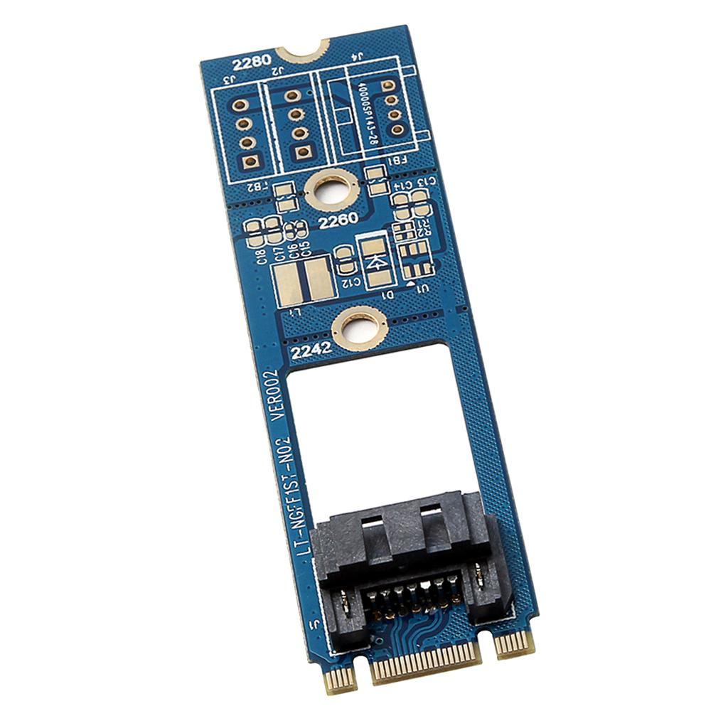 M.2 NGFF B&M Key for The 7 Pin SSD Converter Board Card SATA III