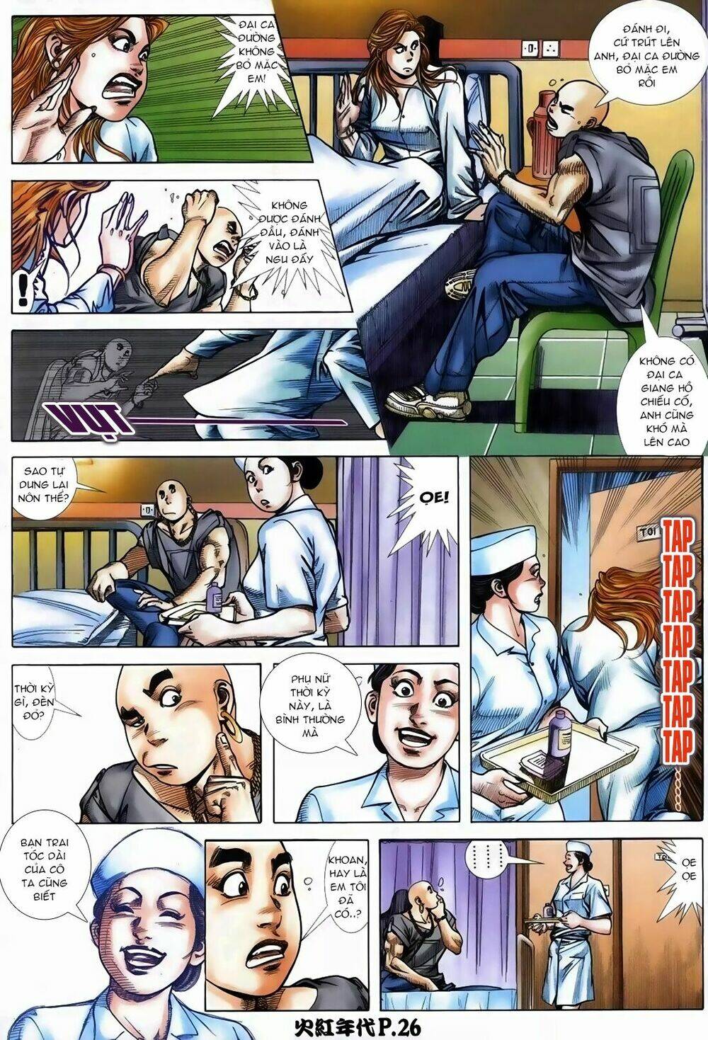 hỏa hồng niên đại hắc cốt đường chapter 110 23