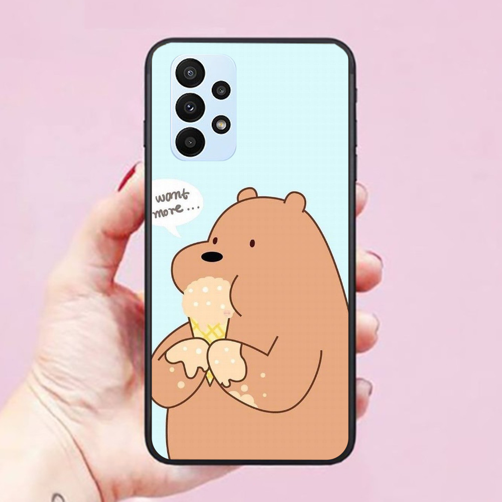 Ốp lưng dành cho điện thoại Samsung Galaxy A13 4G A13 5G A23 A33 5G A53 5G A73 5G hình BST Gấu Cute