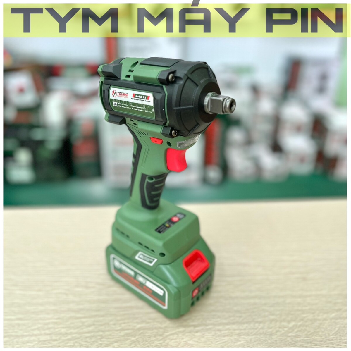 Bộ máy siết bulong pin Toyama B2