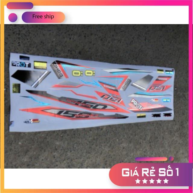 Tem rời dành cho Winner cam đen chất liệu Crom