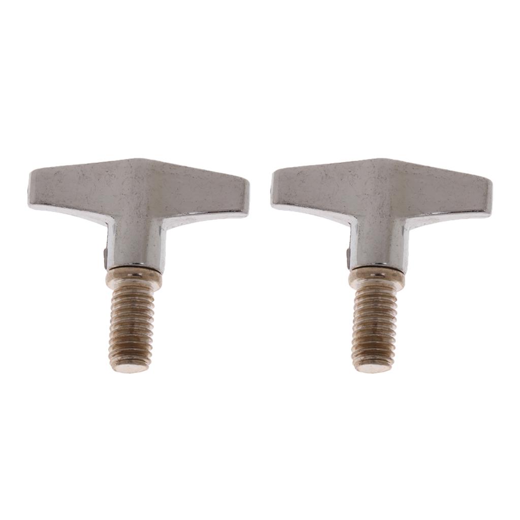 Sunnimix 2 Cái Trống Cái Chập Chả Đứng Núm Hạt Cánh Dành Cho Nhạc Cụ Phần 39X36 Mm