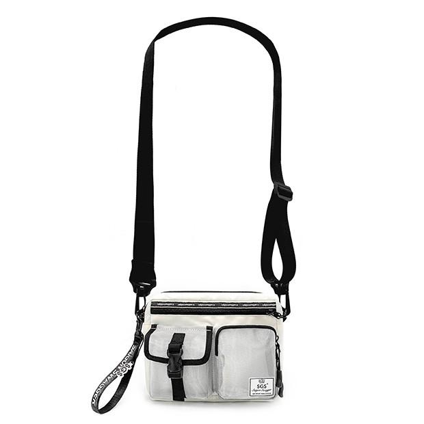 Túi Đeo Chéo Nam, Nữ Phối Lưới Vi Tính SAIGON SWAGGER SGS Meshy Cross Body Bag