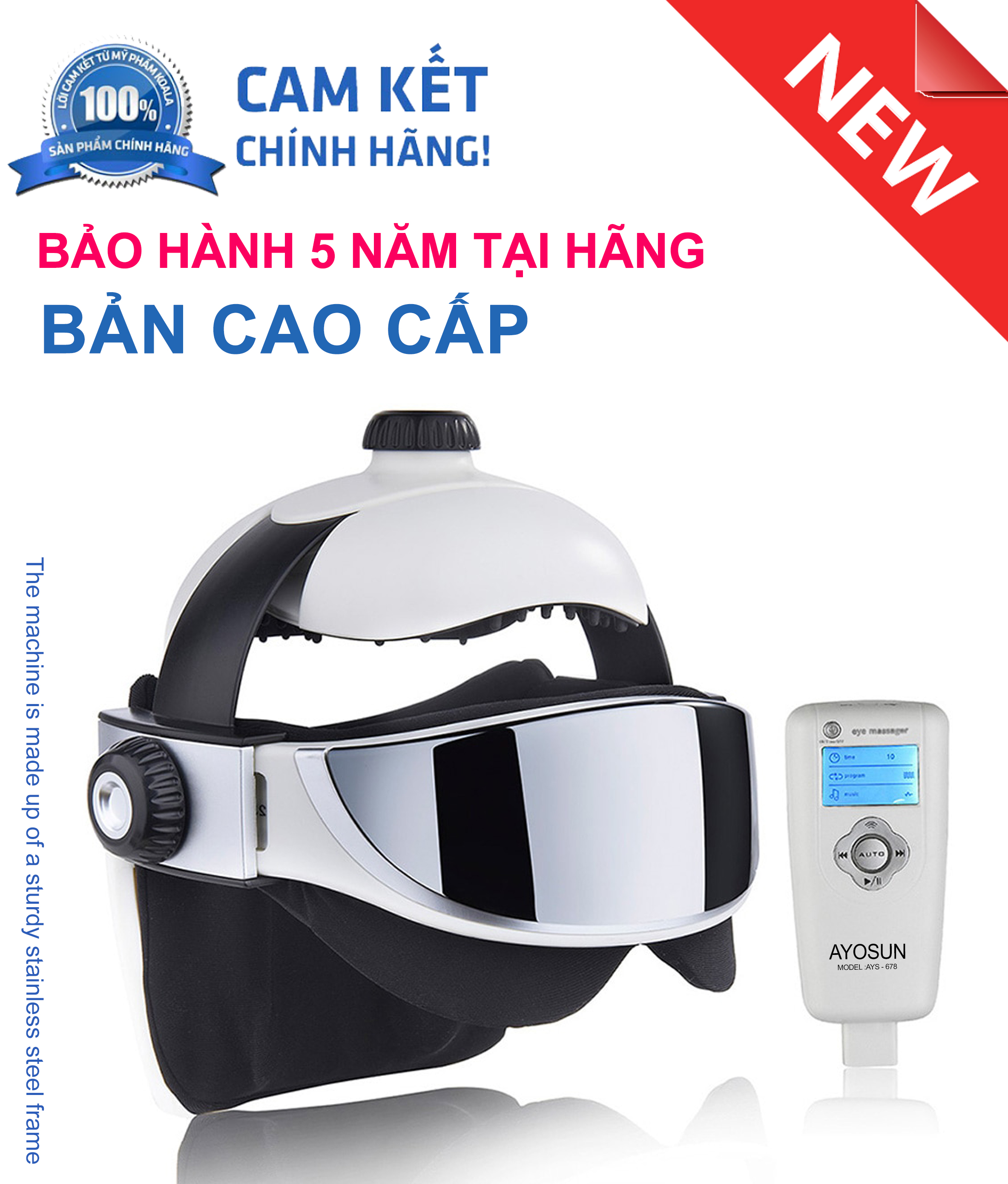 Máy massage đầu aYosun Full Hà Quốc [ Chính Hãng ] [ Cao cấp ] [ Tốt nhất ]