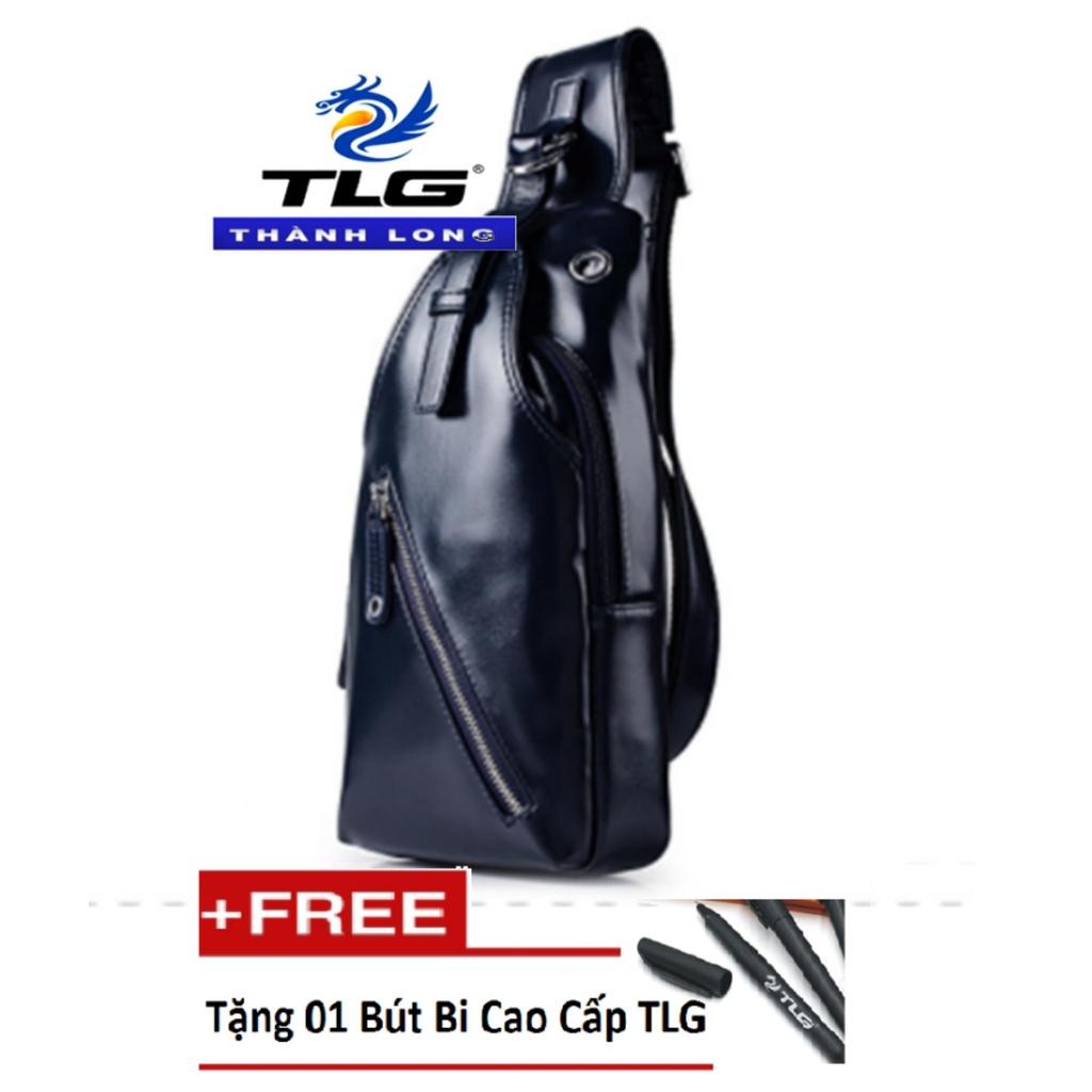 Túi Nam Đeo Chéo Cao Cấp Đồ Da Thành Long TLG 205968  Tặng Kèm 01 Bút Bi Cao Cấp TLG K 410