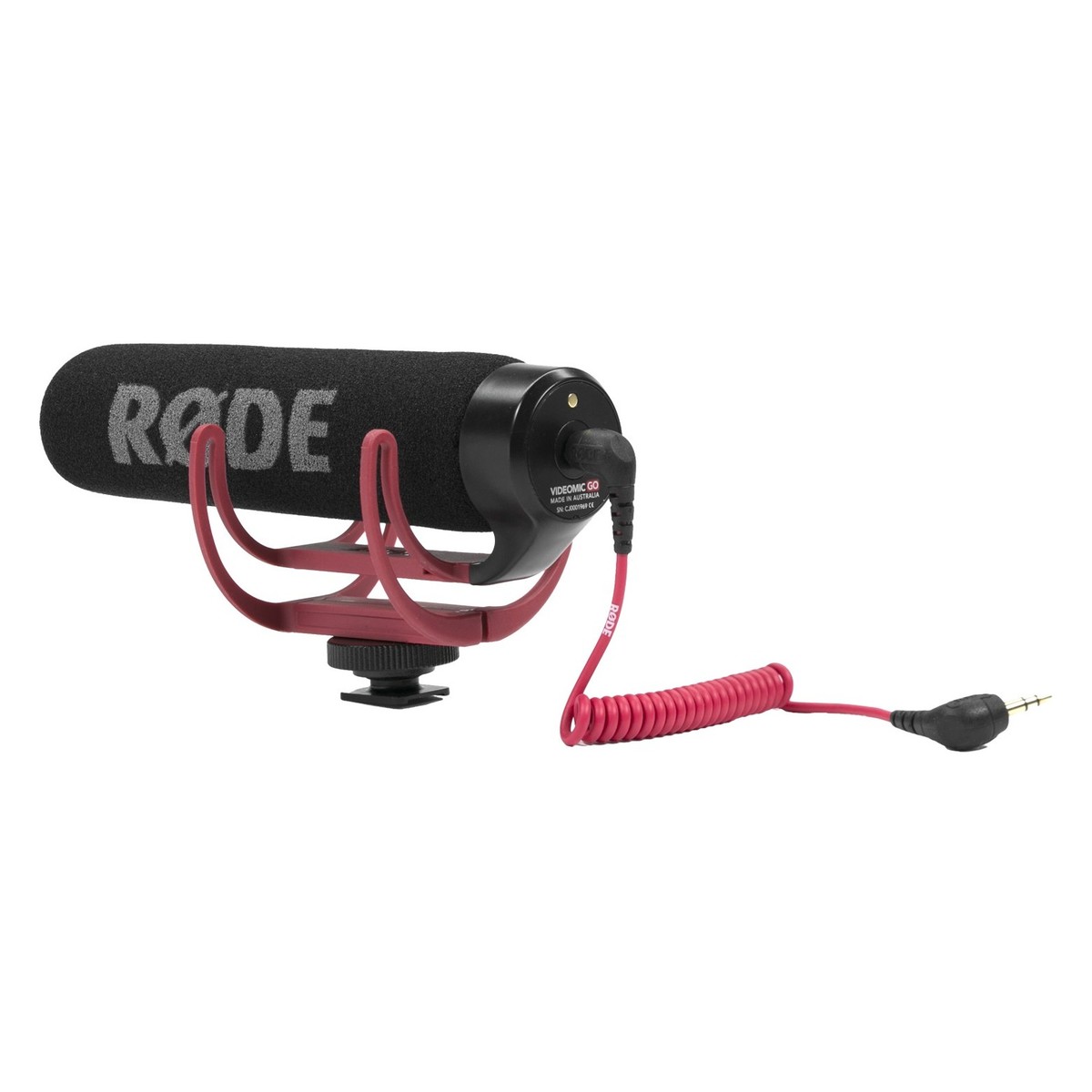 Micro Shotgun Cho Máy Ảnh, Máy Quay Rode Videomic Go - Hàng Chính Hãng