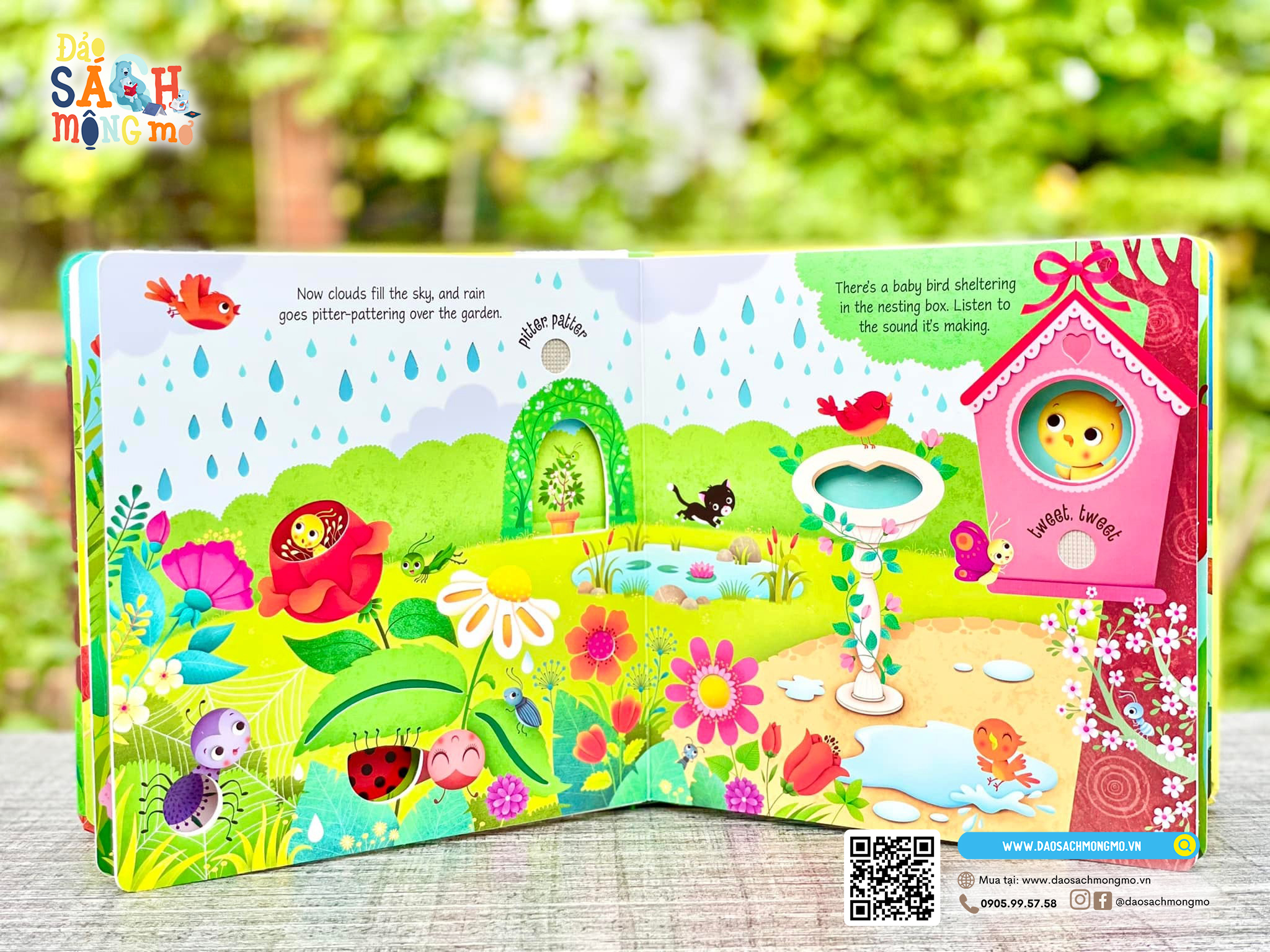 Đồ Chơi Âm Thanh Khu Vườn Nhỏ Garden Sounds Usborne