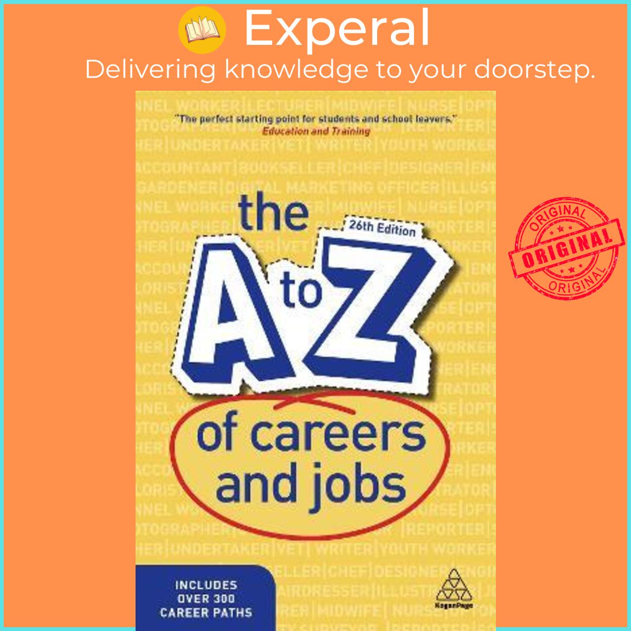 Sách - The A-Z of Careers and Jobs by Kogan Page Editorial (UK edition, paperback)