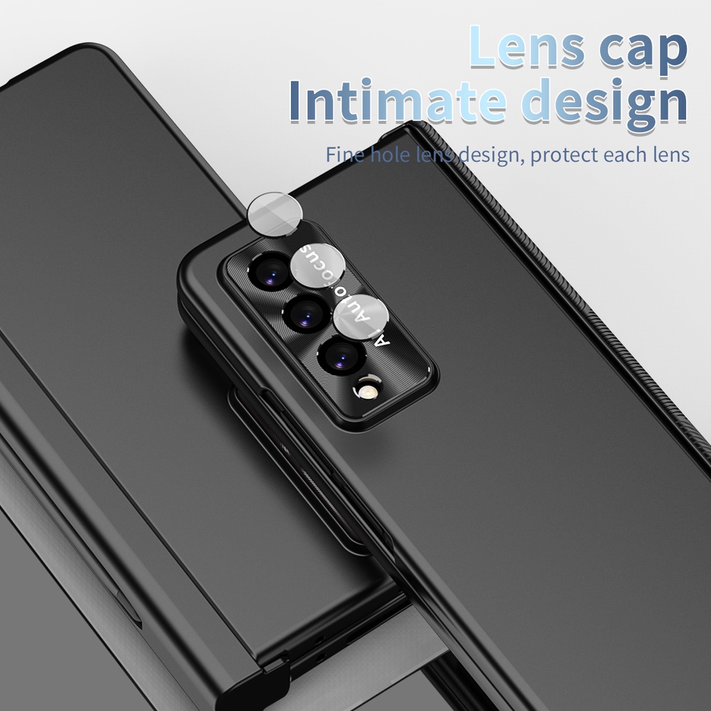 Ốp lưng cho samsung Z Fold 4 - Z Fold 3 có bảo vệ bản lề