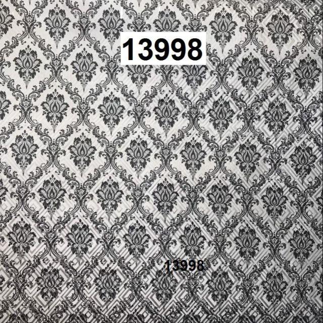 Decal dán tường hoa văn cổ điển khổ rộng 120cm