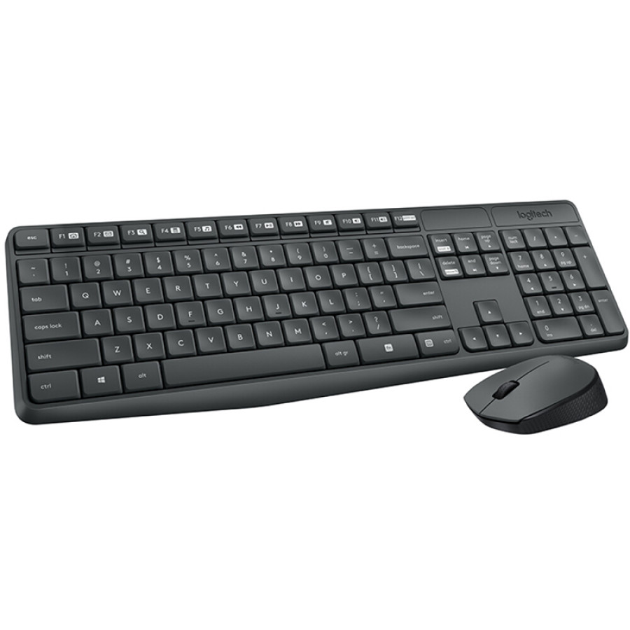 Bộ Bàn Phím Và Chuột Không Dây Logitech MK235
