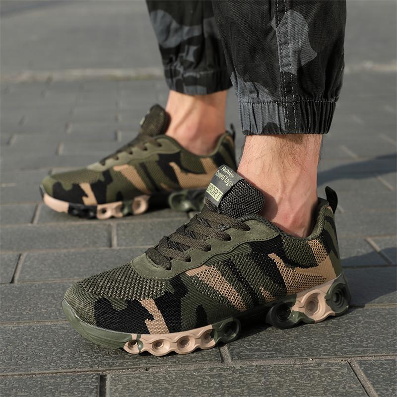 Cam Phối Chạy Bộ Nam Bền Mùa Hè Thoáng Khí Giày Nữ Ngoài Trời Giày Đi Bộ Chống Trơn Trượt Giày Đi Bộ Thể Thao Chạy Bộ Color: Summer Breathable Shoe Size: 41