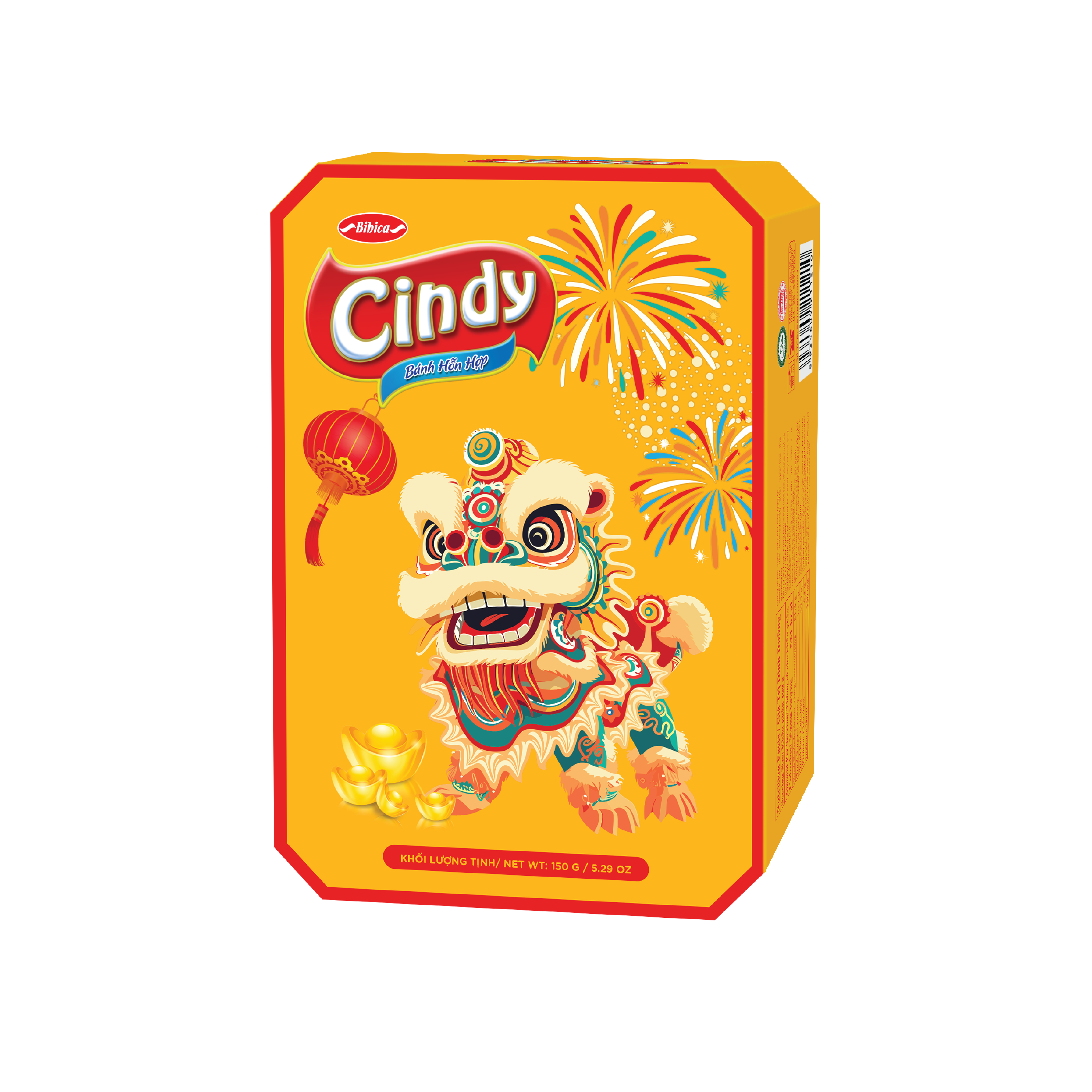 Bánh Hỗn Hợp Cindy Bibica Xanh 150g
