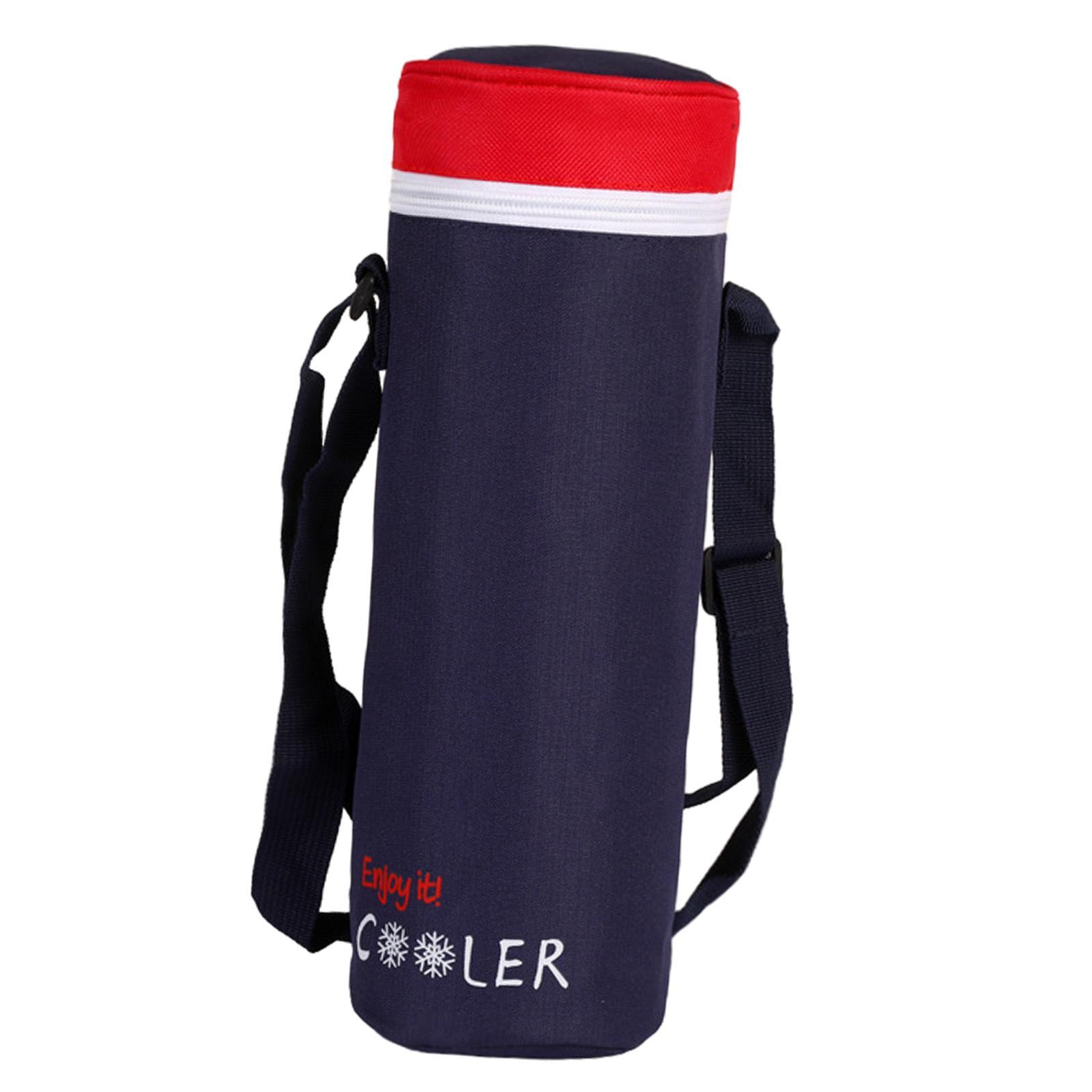 Insulated Water Bottle Bag Carrier Bag Carry Bag Hiking Thermal Pouch