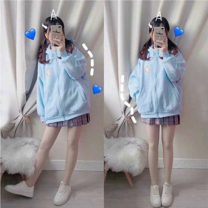 (FREE SHIP) ÁO KHOÁC CHỐNG NẮNG NỮ HỌA TIẾT KÌ LÂN BẢY MÀU SIÊU NGỘ NGHĨNH ĐÁNG YÊU TK 2022