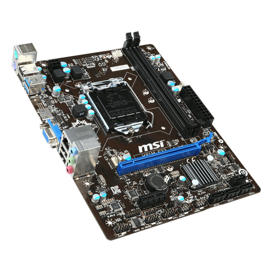 Bo Mạch Chủ Mainboard MSI H81M-E33 Socket 1150 - Hàng Chính Hãng