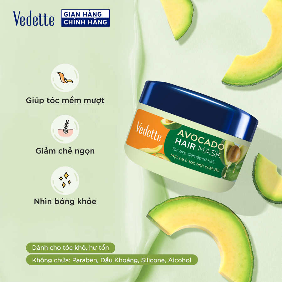 Mặt Nạ Ủ Tóc Vedette Ô-liu 145ml