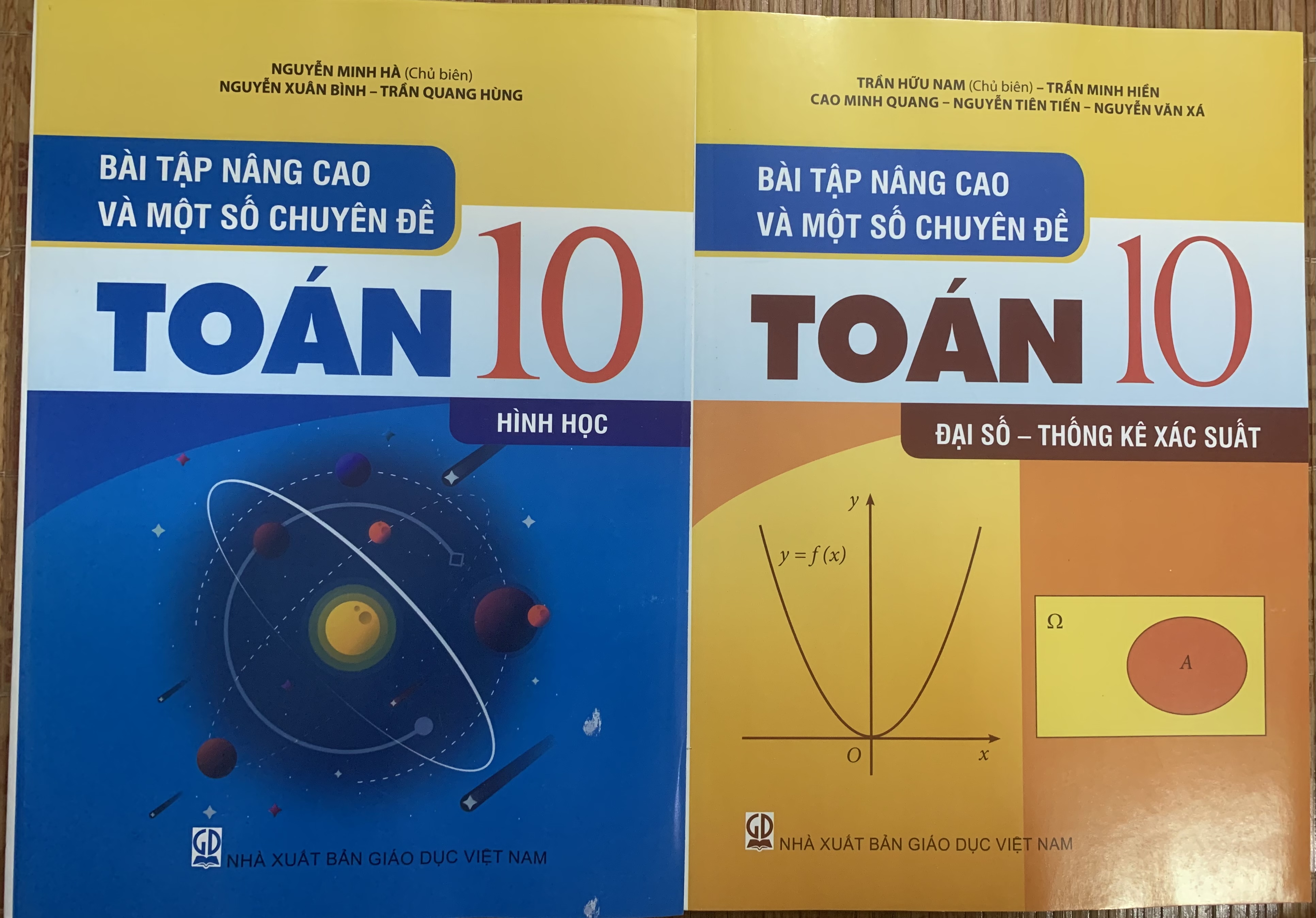 Combo 2 cuốn bài tập nâng cao và một số chuyên đề toán 10