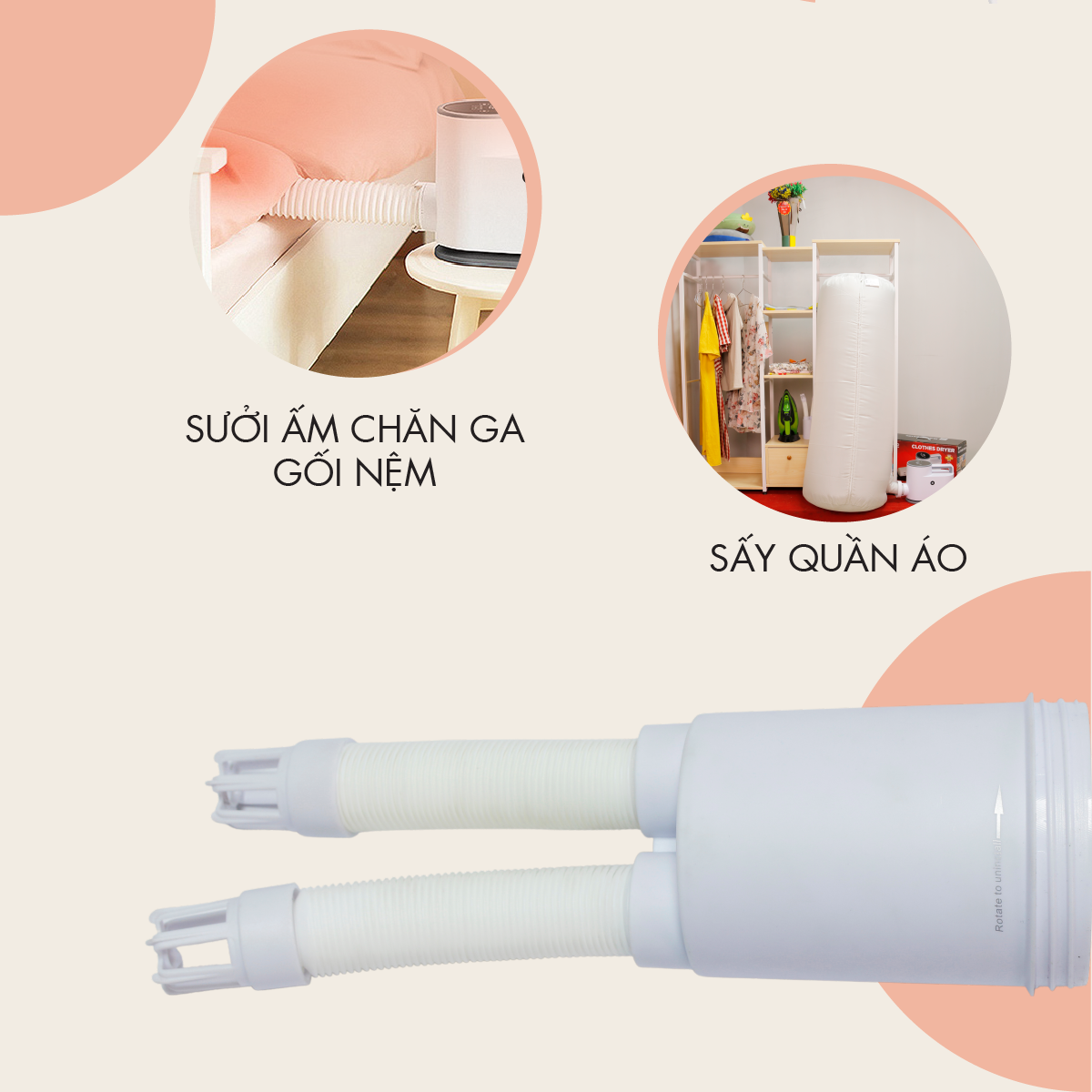 Máy Sấy UV Diệt Khuẩn Quần Áo, Chăn Nệm, Giày Mishio MK308