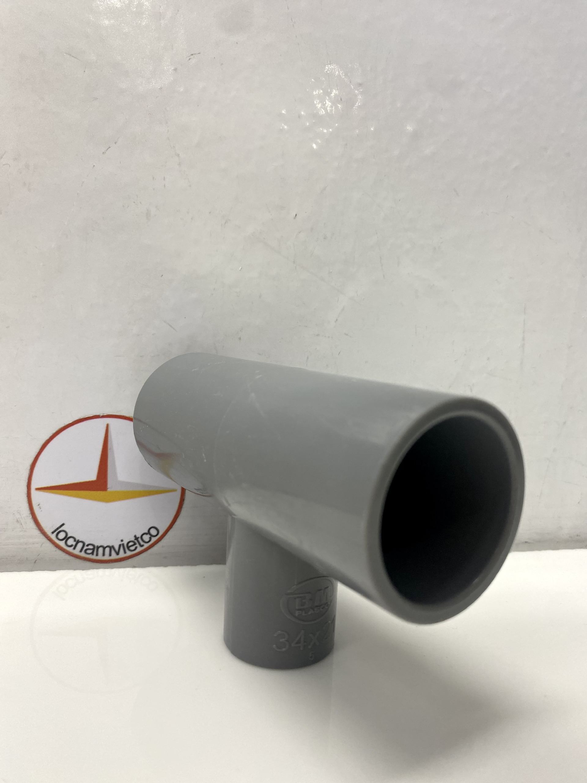 Tê giảm 34 x 21 nhựa PVC Bình Minh_T34x21