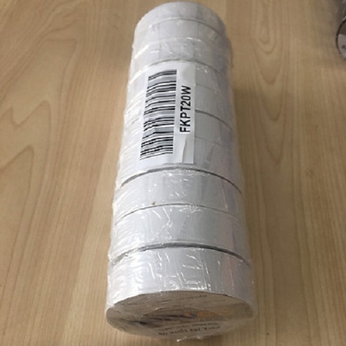 Cuộn Băng keo cách điện 20Yard loại dày màu trắng
