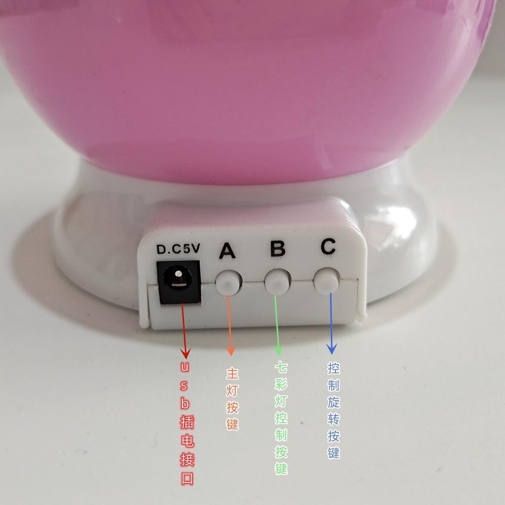 Đèn Chiếu Sao Gypsophila Xoay Được Phát Sáng Trong Đêm Lãng Mạn Cao Cấp Làm Quà Tặng Sinh