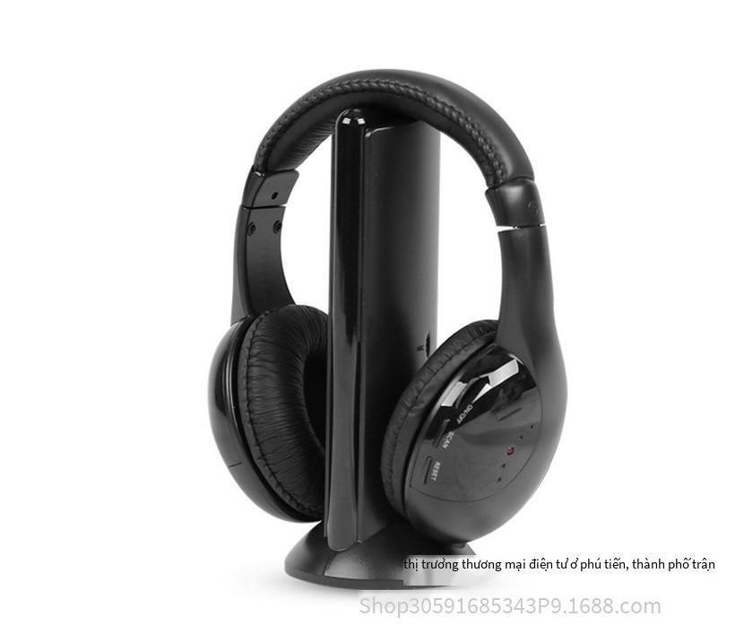 Kiểu dáng mới nhất MH-2001 Tai nghe không dây đa chức năng 5 trong 1 radio trò chuyện bằng giọng nói Tai nghe không dây TV